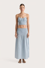 Baia Top Sky Blue - Final Sale