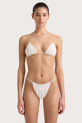 Brita Bikini Bottom White - Final Sale
