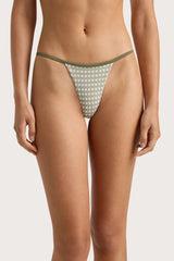 Manon Bikini Bottom Oliander Khaki - Final Sale