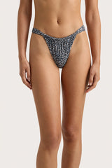 Andez Bikini Bottom Amanylis Charred Navy - Final Sale