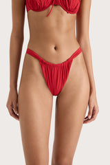 Andez Bikini Bottom Red - Final Sale