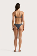 Bebe Bikini Bottom Charred Navy - Final Sale