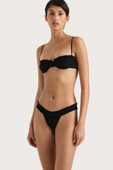 Esterel Bikini Top Black - Final Sale