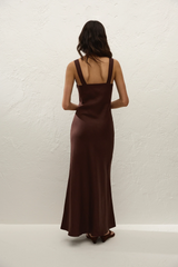 Paloma Maxi Dress Carob - Final Sale