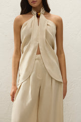 Biba Halter Top Panna - Final Sale