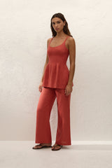 Syna Pant Dusty Tomato - Final Sale