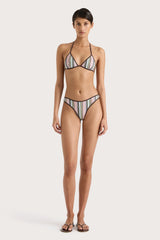 Ania Bikini Top Meleu Stripe Multi - Final Sale