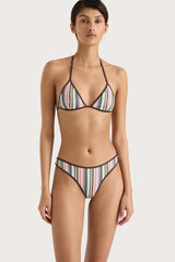 Ania Bikini Top Meleu Stripe Multi - Final Sale