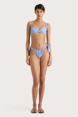 Sol Bikini Top Blue - Final Sale