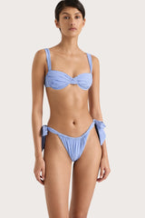 Sol Bikini Top Blue - Final Sale