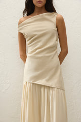Roma Maxi Dress Panna - Final Sale
