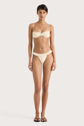 Esterel Bikini Bottom Butter - Final Sale
