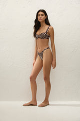 Andez Bikini Bottom Cioccolato Dot