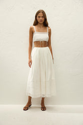 Renee Top Ixora Lace White