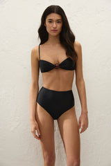 Isabella Bikini Top Black - Final Sale