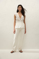 Hedda Top White - Final Sale