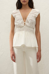 Hedda Top White - Final Sale