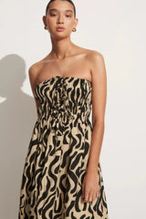 Contessa Midi Dress La Cateau Print - Final Sale