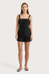 Corbiere Vest Black - Final Sale