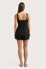 Corbiere Vest Black - Final Sale