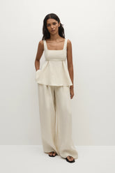 Sofia Trouser Ecru