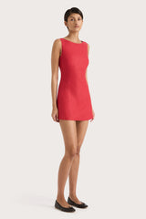 Lydie Mini Dress Red - Final Sale