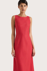 Lydie Maxi Dress Red - Final Sale