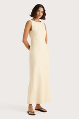 Lydie Maxi Dress Butter - Final Sale