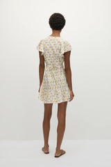 Alba Mini Dress Hazy Rose Canary - Final Sale