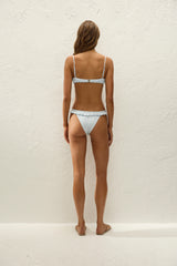 Esterel Bikini Bottom Gingham Sky Blue