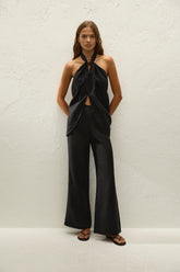 Biba Halter Top Black - Final Sale