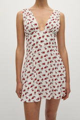 Mela Mini Dress Hazy Rose Deep Red - Final Sale