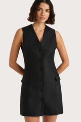 Eloise Mini Dress Black - Final Sale