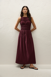 Yael Midi Dress Mulberry - Final Sale