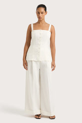 Clove Trouser White - Final Sale