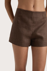 Lila Mini Short Bistre - Final Sale