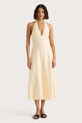 Marais Midi Dress Butter - Final Sale