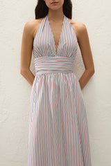 Lido Maxi Dress Venezia Stripe