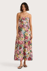 Eugenie Midi Dress Colette Floral Multi - Final Sale
