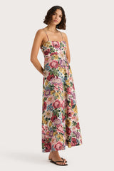 Eugenie Midi Dress Colette Floral Multi - Final Sale
