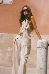 Biba Halter Top Panna - Final Sale
