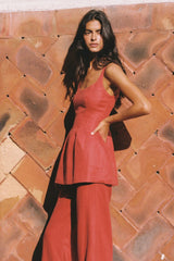 Syna Top Dusty Tomato - Final Sale