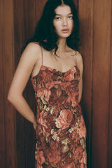 Zelie Midi Dress Rose - Final Sale