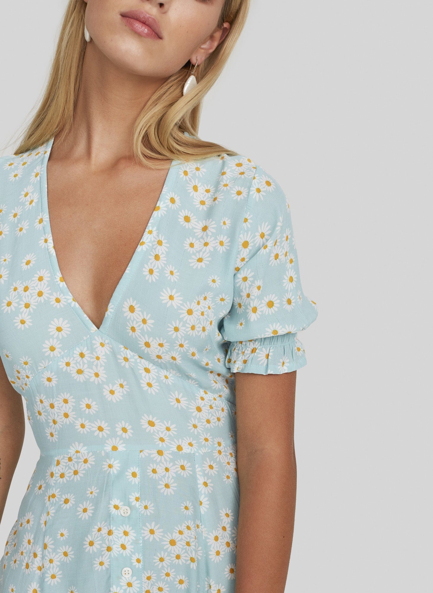 Ari Midi Dress Zhoe Floral Print - Final Sale
