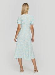 Ari Midi Dress Zhoe Floral Print - Final Sale