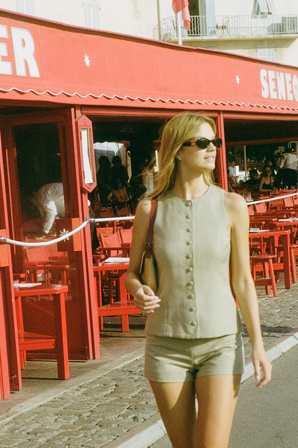 Eveline Vest Caramel - Final Sale