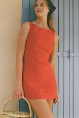 Lydie Mini Dress Red - Final Sale