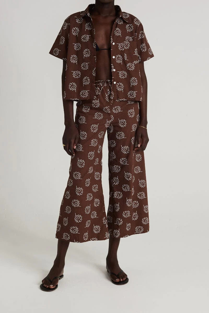 Lupe Shirt Girona Floral Print - Final Sale