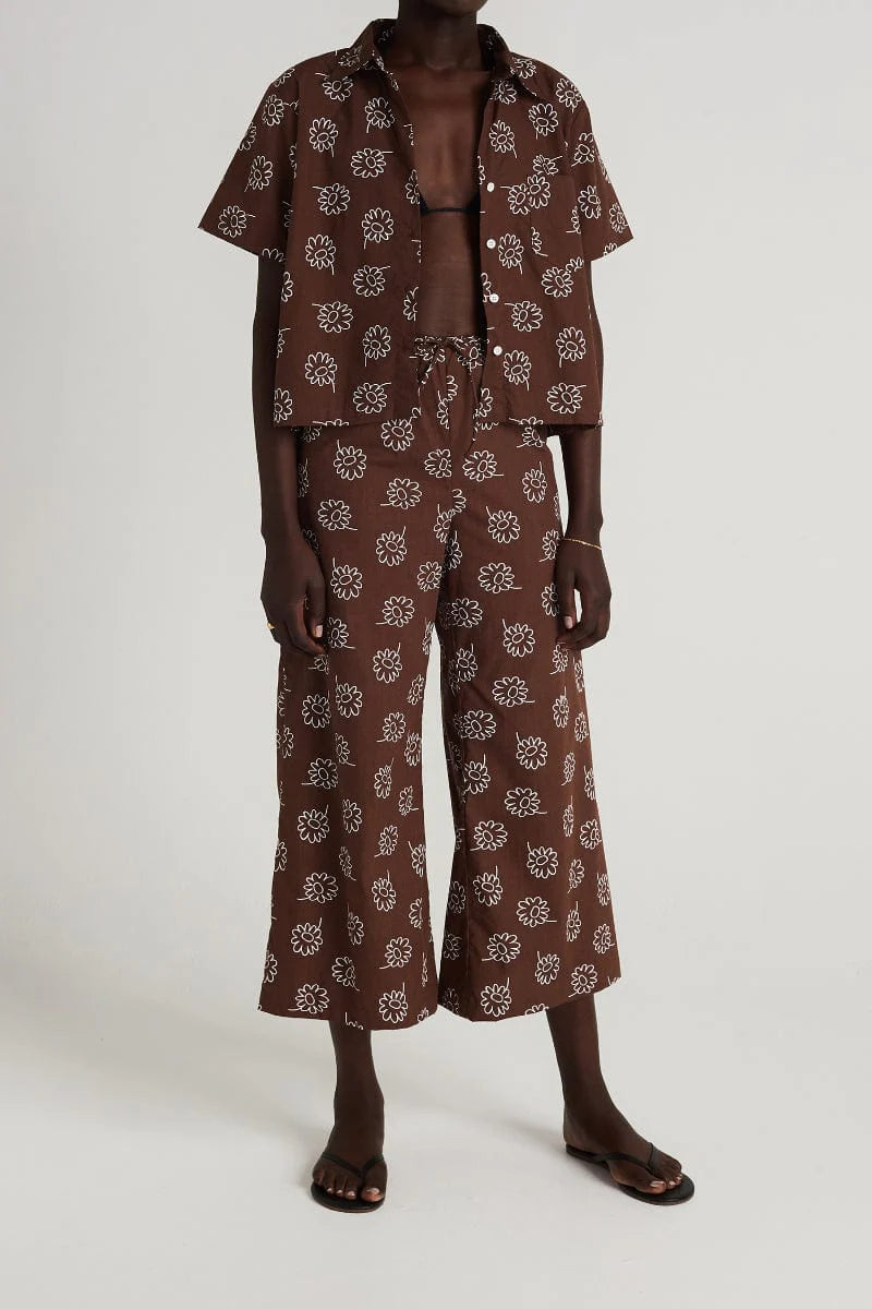 Lupe Shirt Girona Floral Print - Final Sale