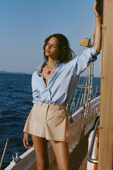 Sable Mini Skirt Fawn - Final Sale